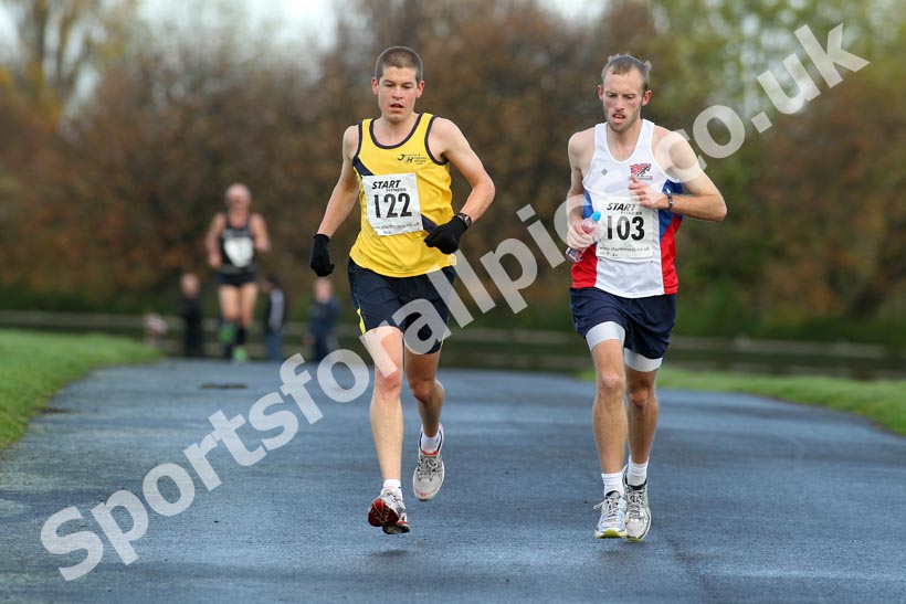 122 and 103, Newcastle Town Moor Marathon